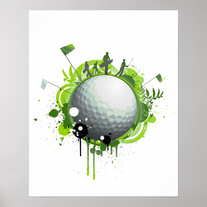 Golf Poster | Zazzle.com