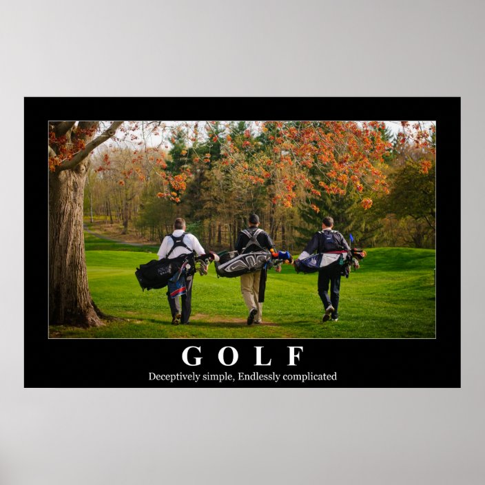 golf with your friends poster