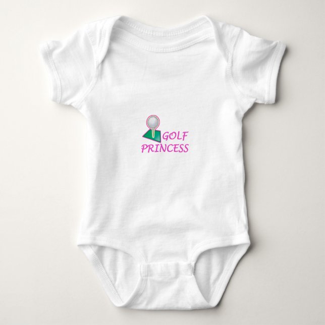 Golf Princess Baby Bodysuit (Front)