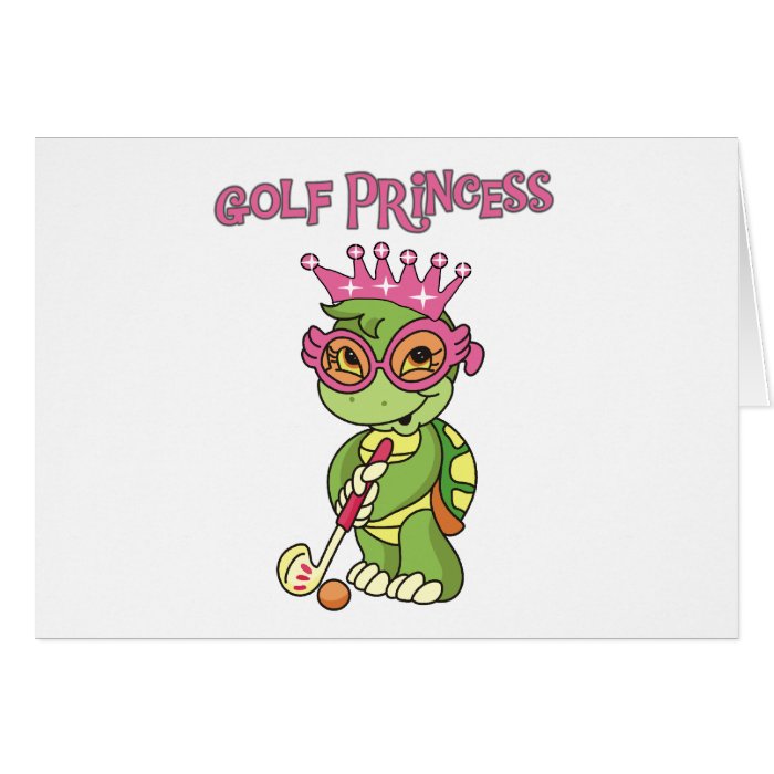 Golf Princess Cards