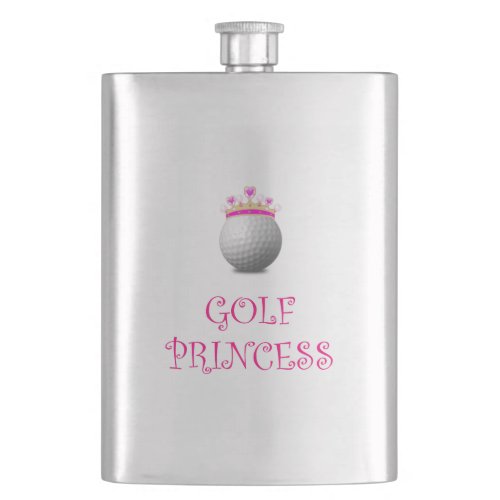 Golf Princess Flask