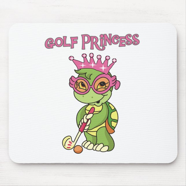 Golf Princess Mouse Pad (Front)