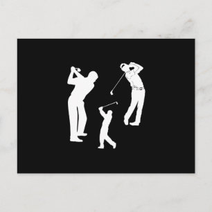 Golf Pro Postcard