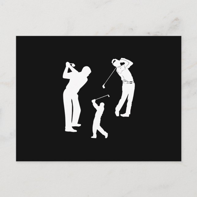 Golf Pro Postcard (Front)