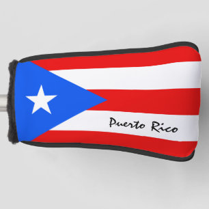 Golf Puerto Rico & Puerto Rican Flag / Golf Clubs Golf Head Cover