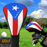 Golf Puerto Rico &amp; Puerto Rican Flag / Golf Clubs Golf Head Cover