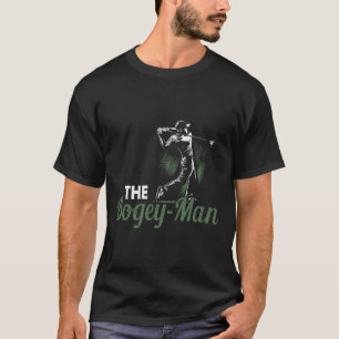 Golf Pun Vintage The Bogey-man Golfer Golfing Spor T-Shirt