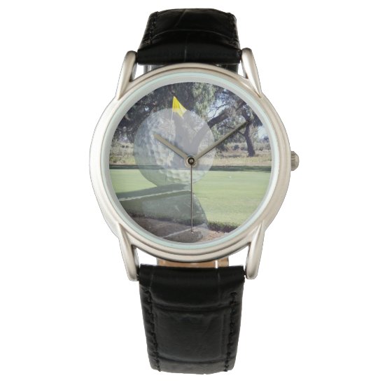 Golf Putter Ball Layered Composition, Watch