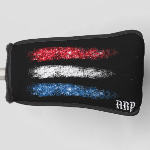 *~* Golf Putter Cover Patriotic Modern USA Flag