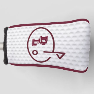 Golf Putter Cover - Personalized Design (Burgundy)