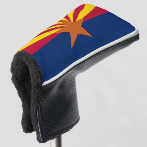 Golf Putter Cover with Flag of Arizona USA