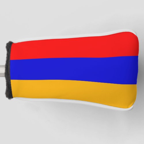 Golf Putter Cover with Flag of Armenia