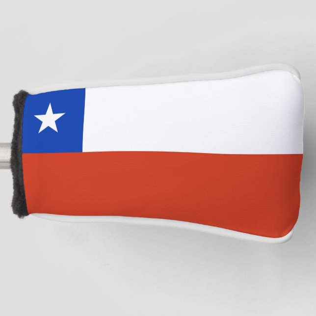 Golf Putter Cover with Flag of Chile (Front)