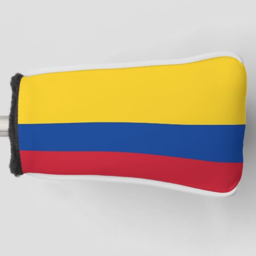 Golf Putter Cover with Flag of Colombia