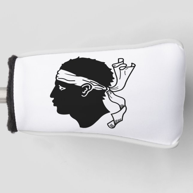 Golf Putter Cover with Flag of Corsica (Front)