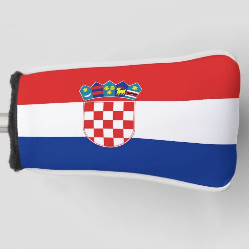 Golf Putter Cover with Flag of Croatia