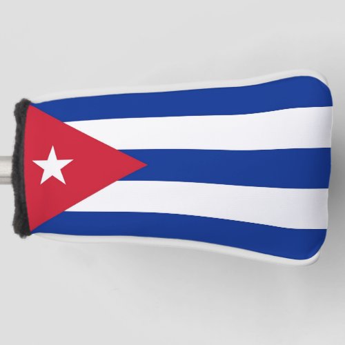 Golf Putter Cover with Flag of Cuba