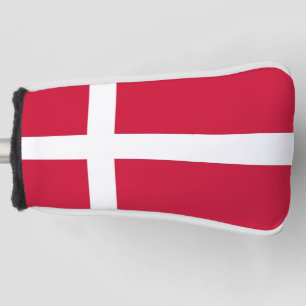 Golf Putter Cover with Flag of Denmark