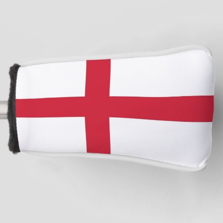 Golf Putter Cover With Flag Of England, Uk