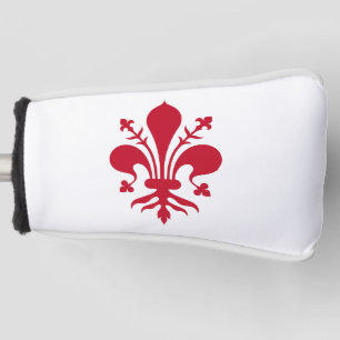 Golf Putter Cover with Flag of Florence, Italy