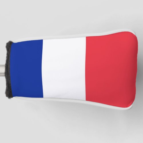 Golf Putter Cover with Flag of France