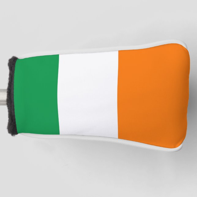 Golf Putter Cover with Flag of Ireland (Front)