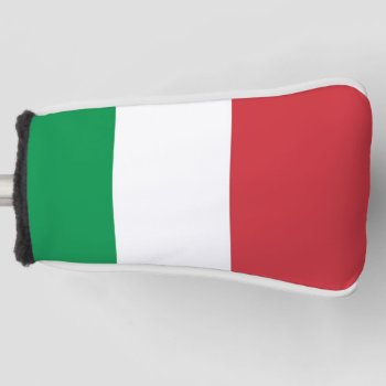 Golf Putter Cover With Flag Of Italy by AllFlags at Zazzle
