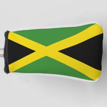 Golf Putter Cover With Flag Of Jamaica by AllFlags at Zazzle
