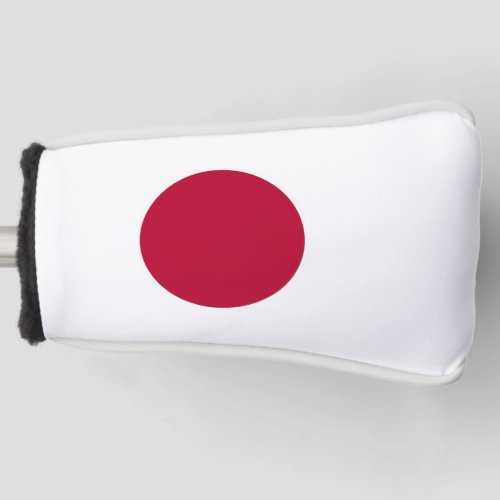 Golf Putter Cover with Flag of Japan