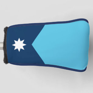 Golf Putter Cover with Flag of Minnesota, USA