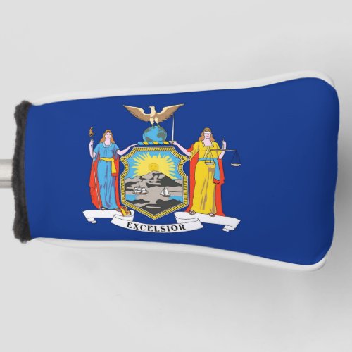 Golf Putter Cover with Flag of New York USA