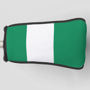 Golf Putter Cover with Flag of Nigeria