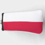 Golf Putter Cover with Flag of Poland