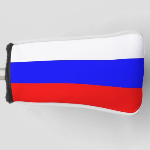 Golf Putter Cover with Flag of Russia