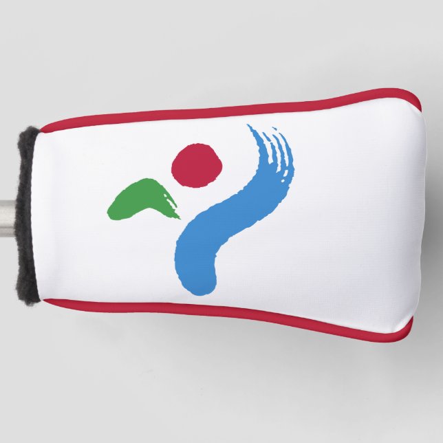 Golf Putter Cover with Flag of Seoul, South Korea (Front)