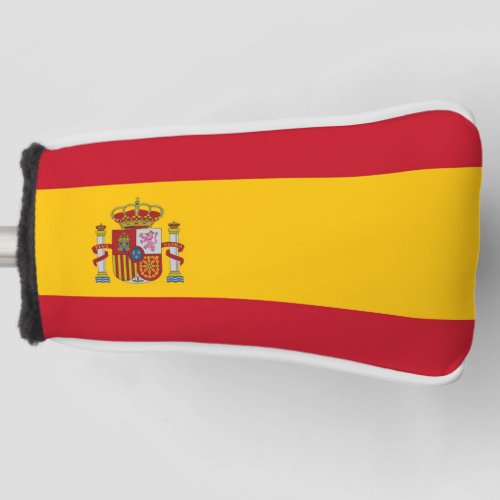 Golf Putter Cover with Flag of Spain