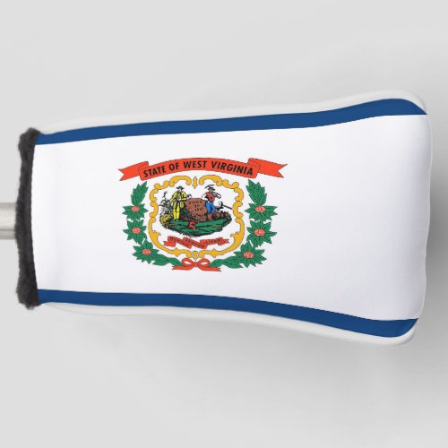 Golf Putter Cover with Flag of West Virginia State