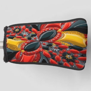 Golf Putter Cover with Germany Colors Design