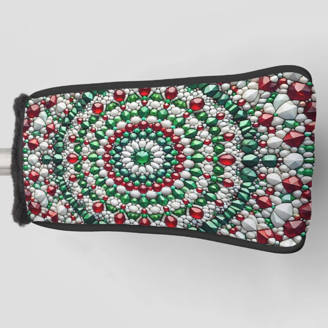 Golf Putter Cover with Italian Colors Design (Front)
