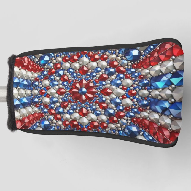 Golf Putter Cover with Netherlands Colors Design (Front)