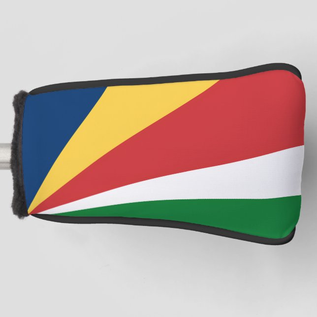 Golf Putter Cover with Seychelles Colors Design (Front)