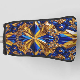 Golf Putter Cover with Sweden Colors Design