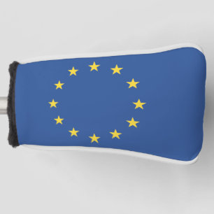 Golf Putter Head Cover with the European Flag