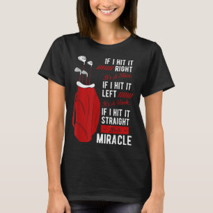 Golf Putter Par Golfer Birdie Golfing Bogey Eagle T-Shirt