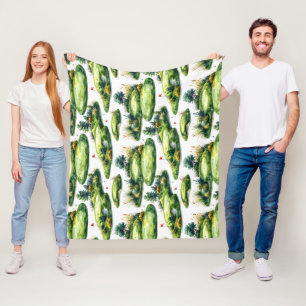 Golf Putting Green Fleece Blanket