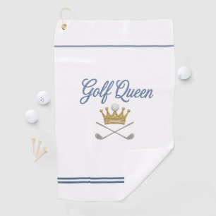 Golf Queen Personalized Country Club Golf Towel