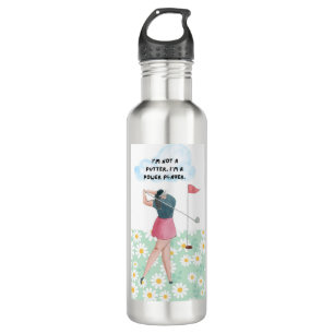 Golf quote funny saying for golfer stainless steel water bottle
