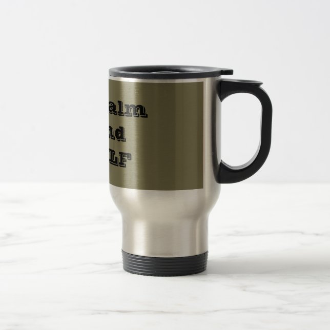 GOLF Quote Travel Mug (Right)