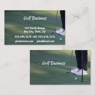 Golf Related Business Carts, Turf, Supplies