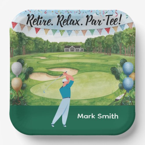 Golf  retirement for golfer 